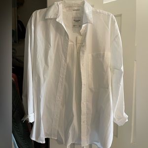 NWT Abercrombie oversized button up shirt